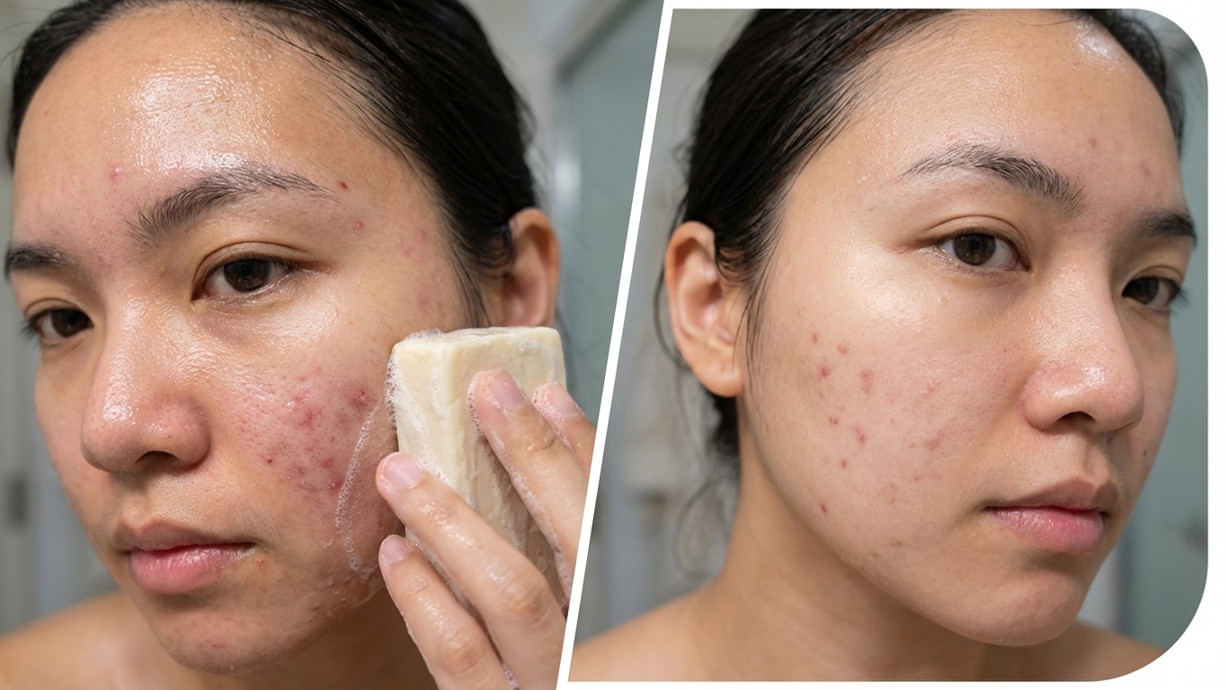 manfaat sabun muka untuk kulit berminyak dan jerawat