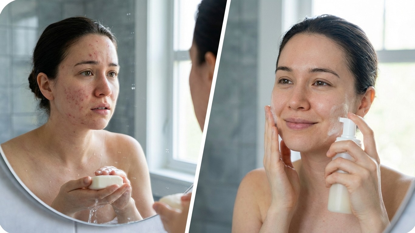 manfaat sabun muka untuk kulit sensitif dan berjerawat