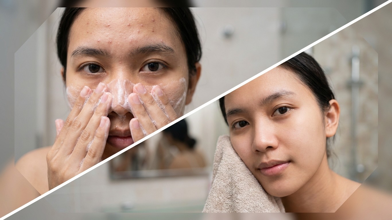 manfaat sabun muka untuk menghilangkan bruntusan