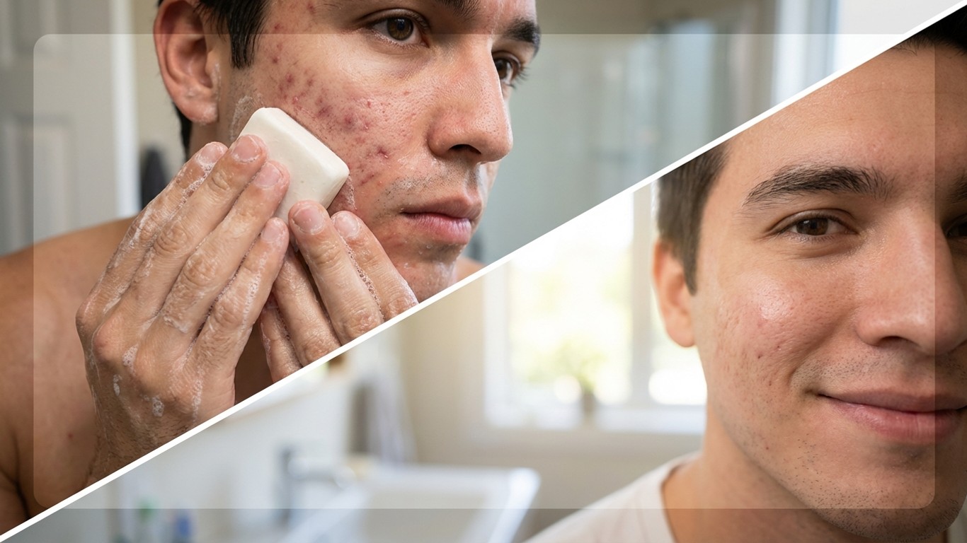 manfaat sabun muka untuk menghilangkan jerawat bekasnya ampuh