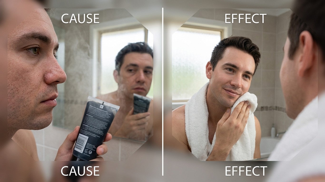 manfaat sabun muka untuk menghilangkan komedo pria