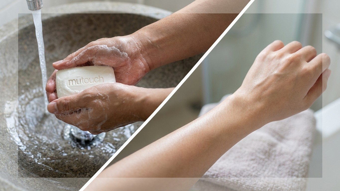 manfaat sabun mutouch untuk memutihkan