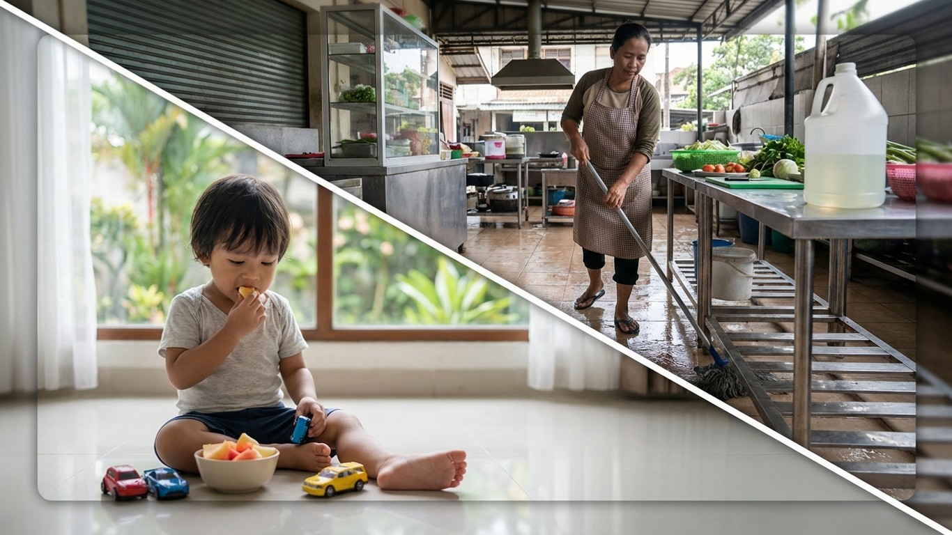 manfaat sabun pembersih lantai yang aman untuk food grade di medan