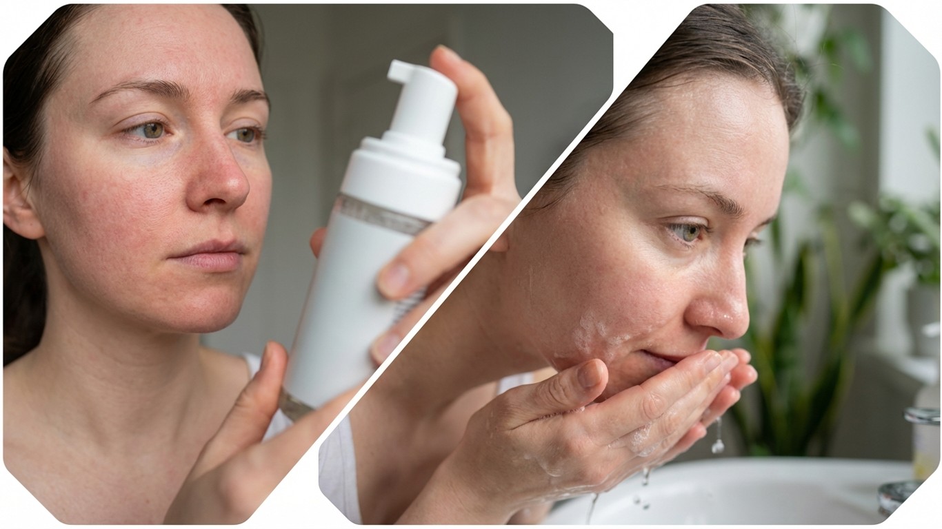 manfaat sabun pencuci muka untuk wajah sensitif