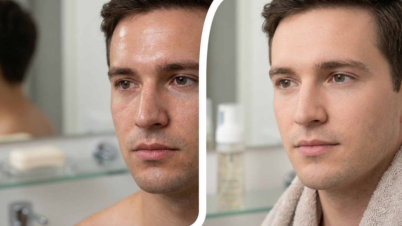 manfaat sabun penghilang minyak di wajah