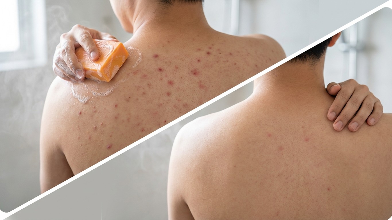 manfaat sabun pepaya untuk jerawat punggung