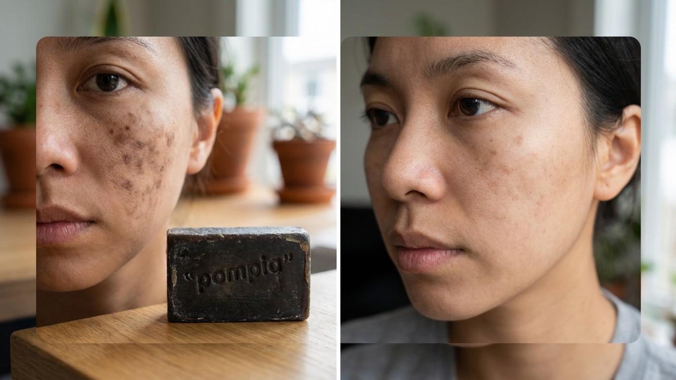 manfaat sabun pompia untuk flek hitam