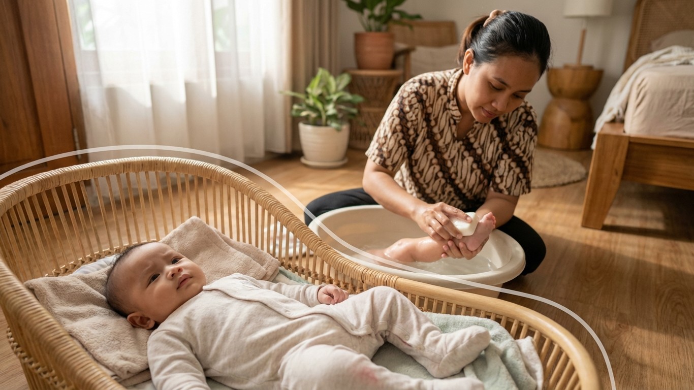 manfaat sabun ruam kulit untuk bayi