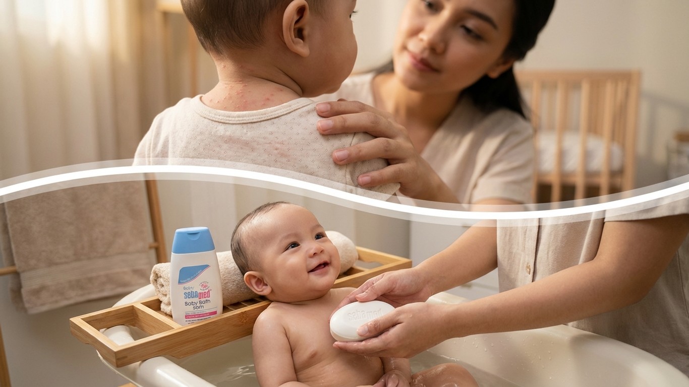 manfaat sabun sebamed baby untuk biang keringat