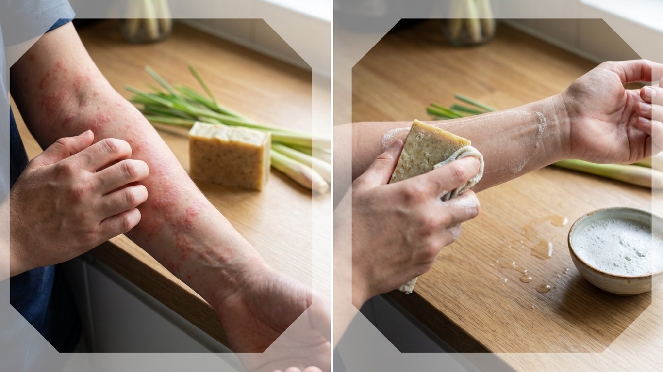 manfaat sabun sereh untuk gatal