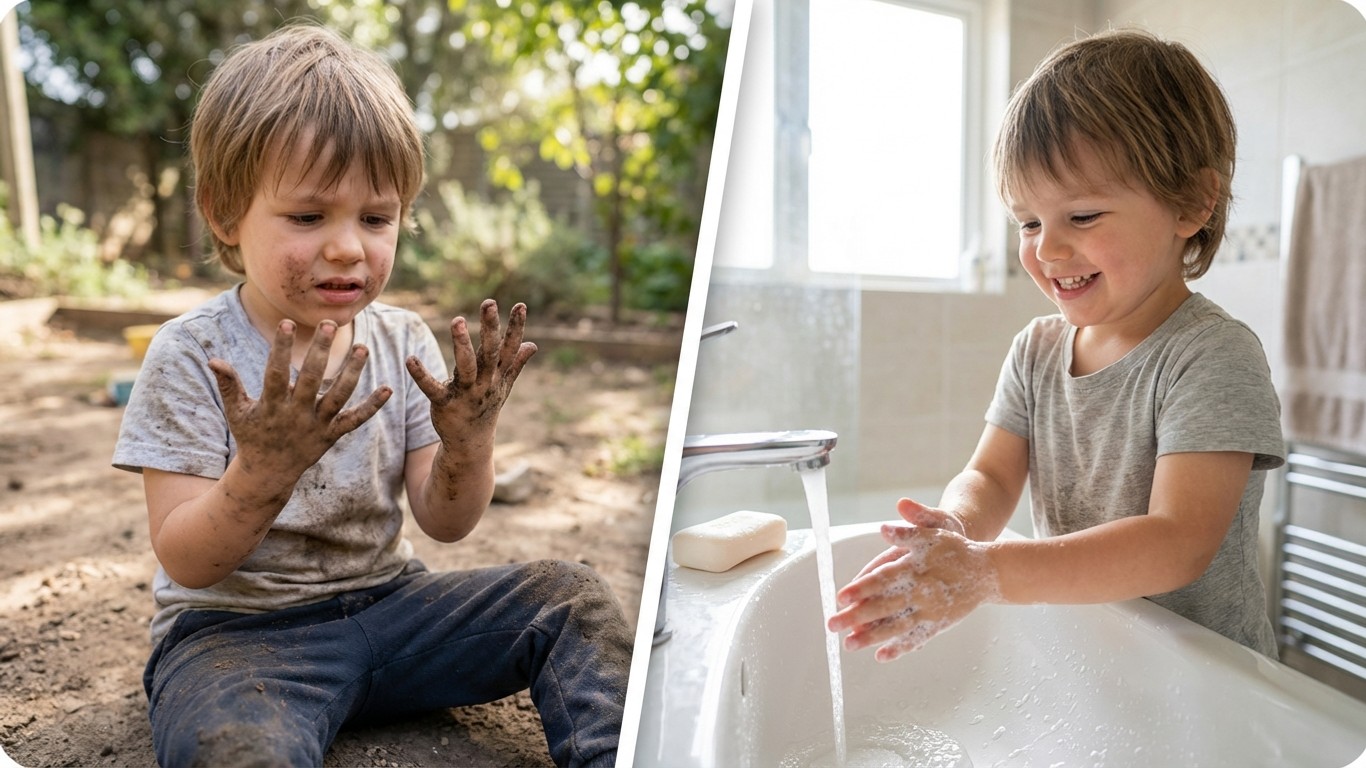 manfaat sabun untuk anak