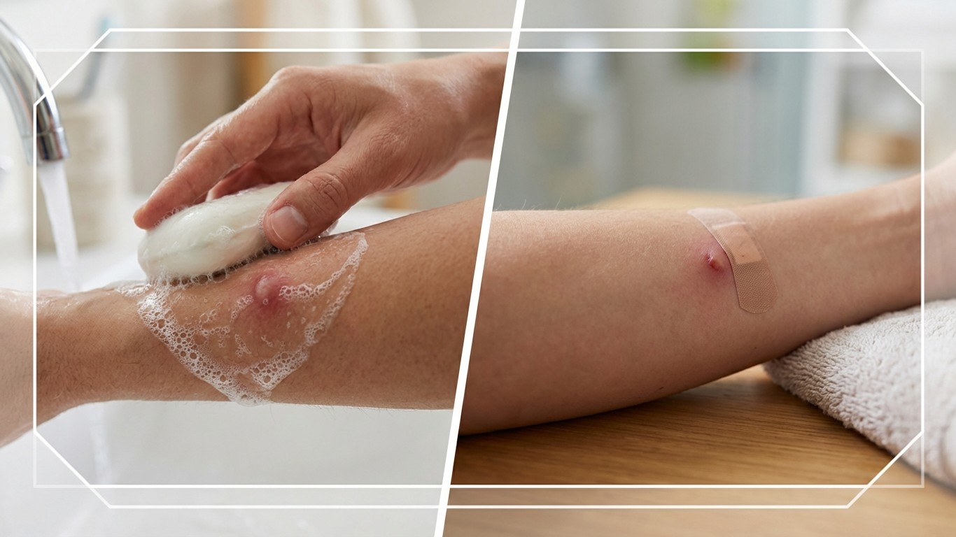 manfaat sabun untuk bisul