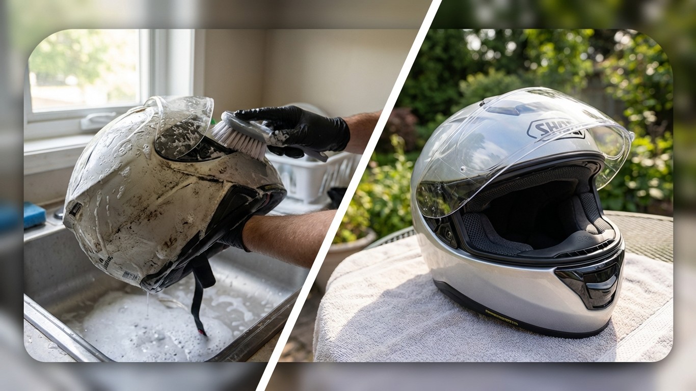 manfaat sabun untuk cuci helm