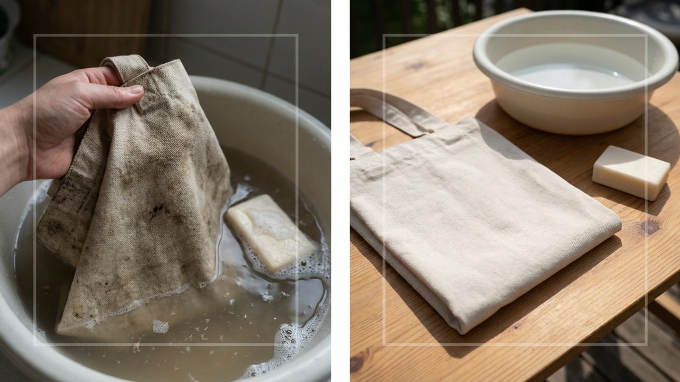 manfaat sabun untuk cuci tas kain