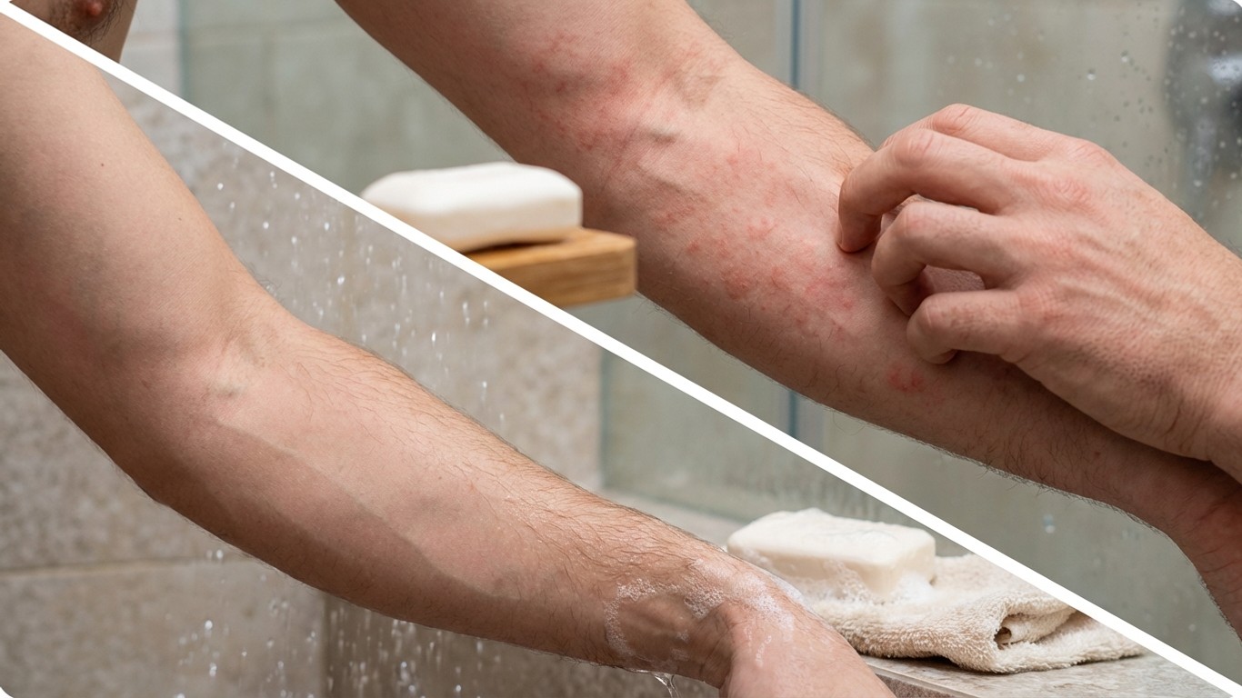 manfaat sabun untuk gatal badan