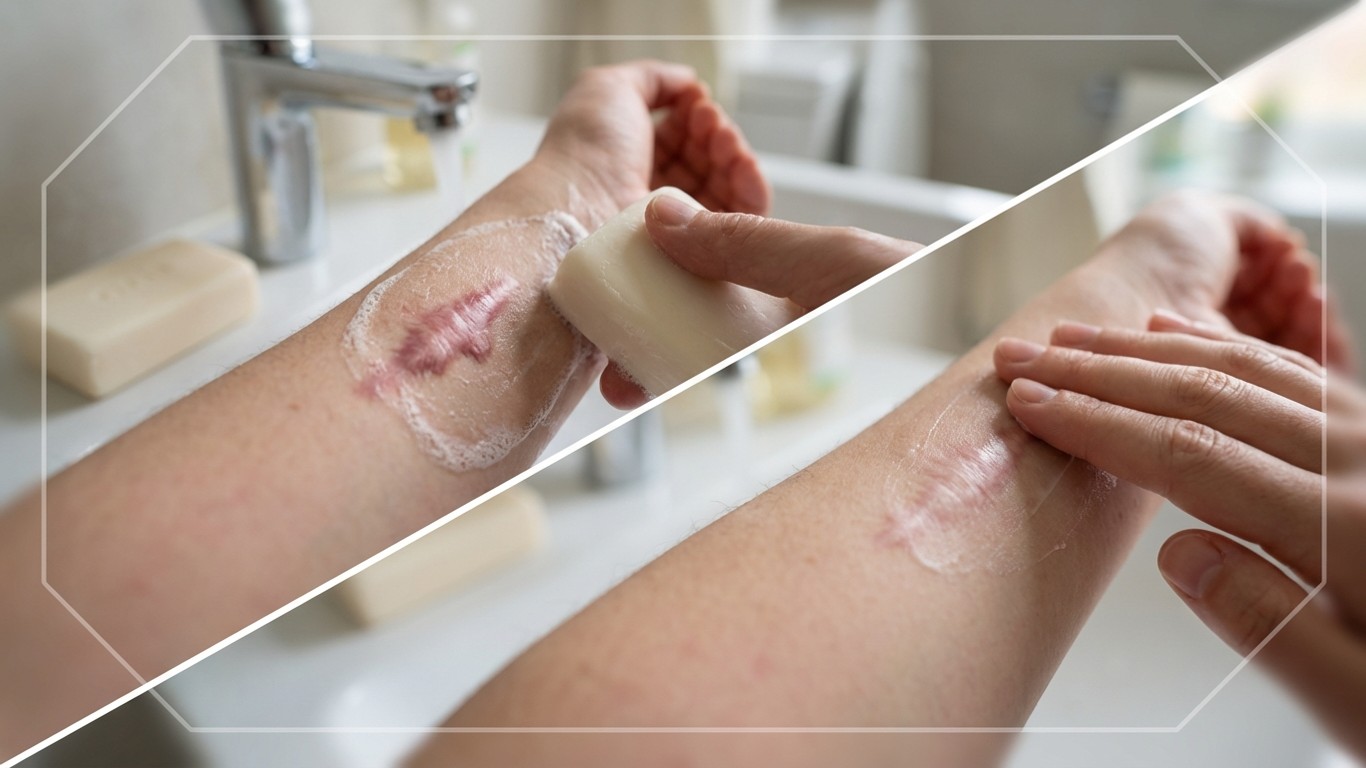 manfaat sabun untuk keloid