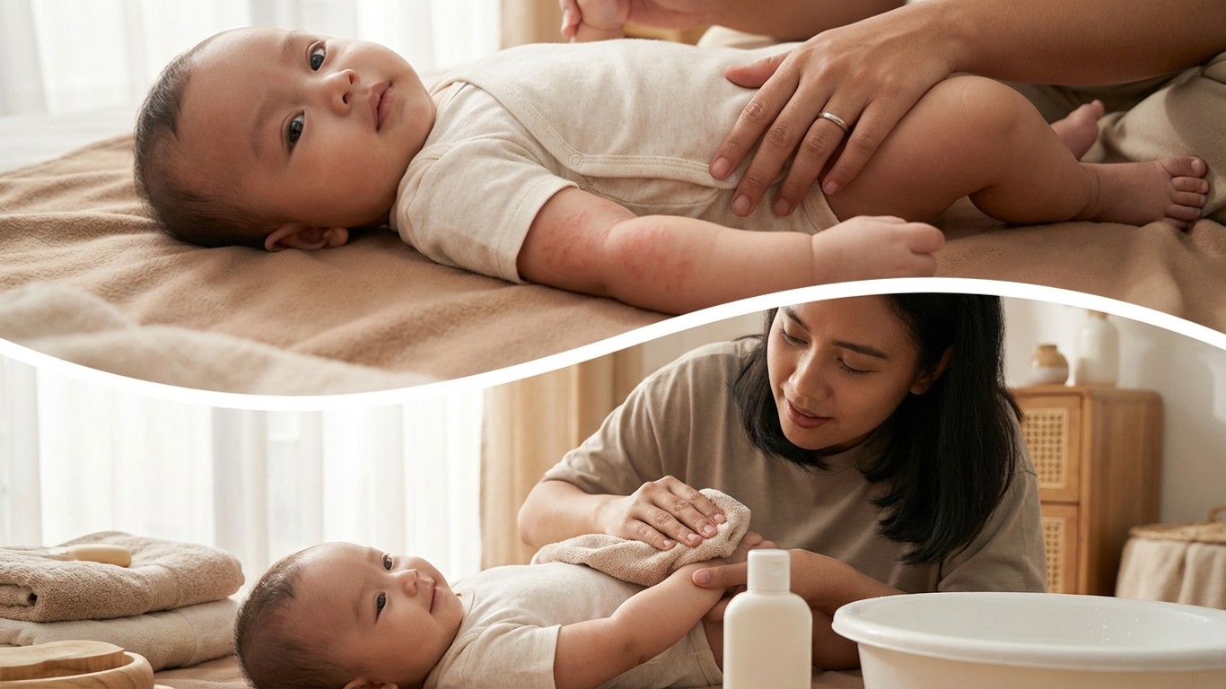 manfaat sabun untuk kulit bayi yg ruam