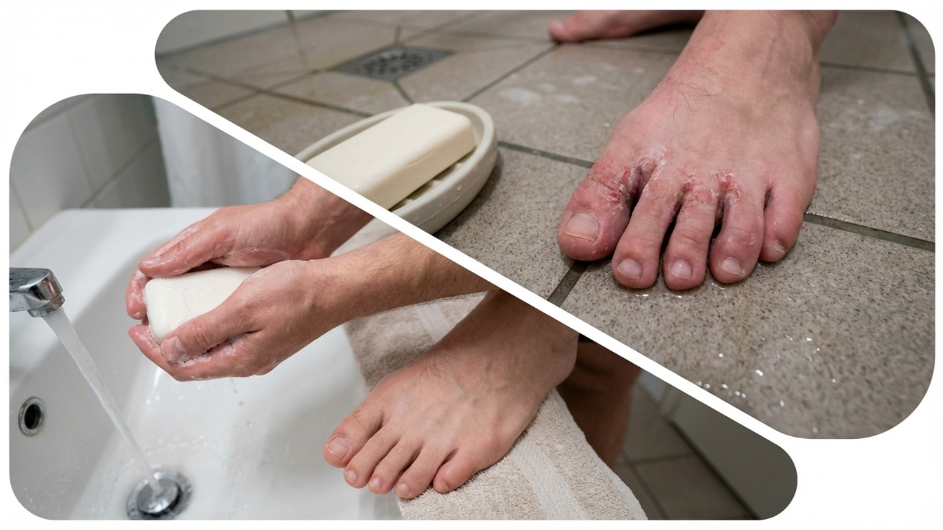 manfaat sabun untuk kutu air