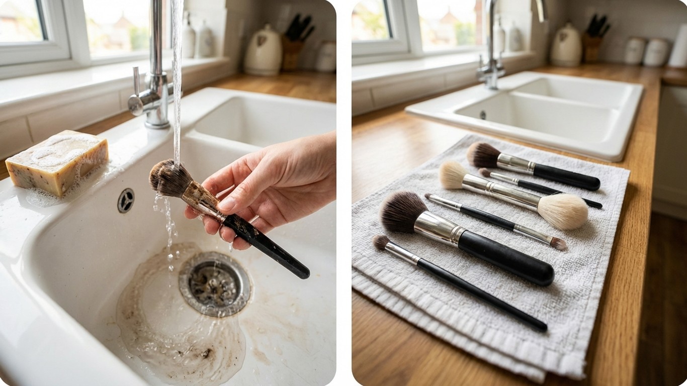 manfaat sabun untuk membersihkan brush di rumah