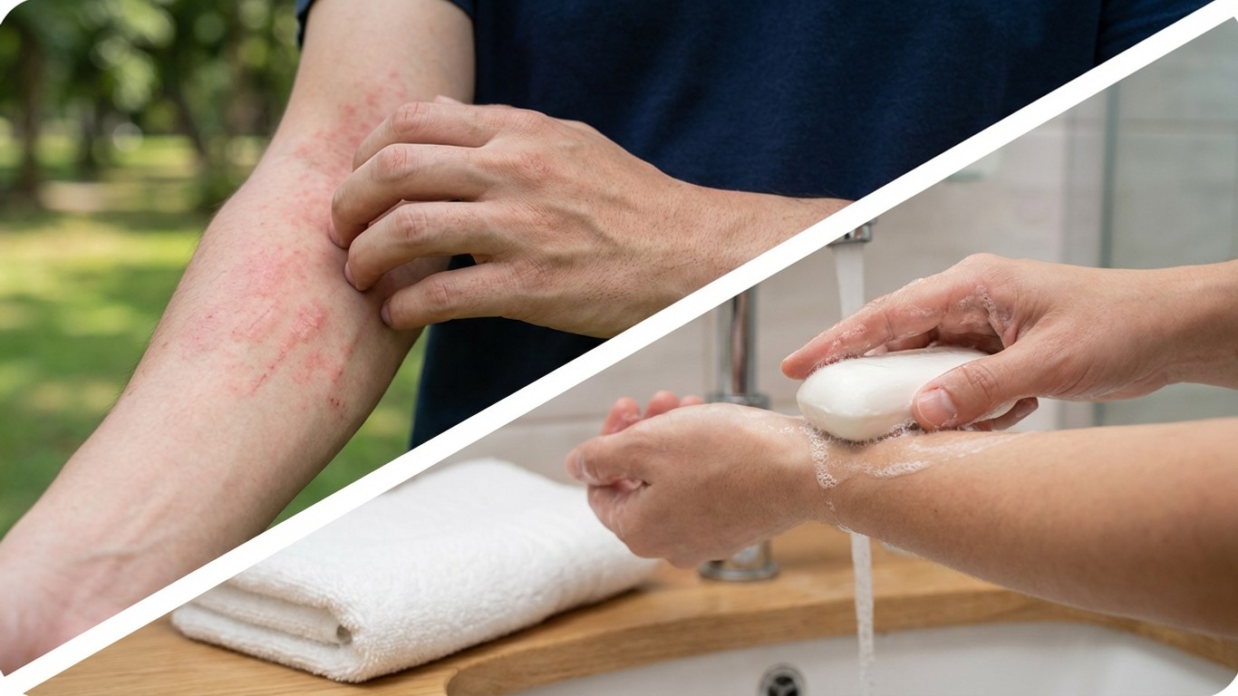 manfaat sabun untuk menghilangkan gatal alergi