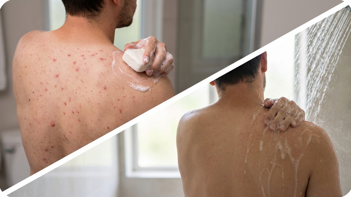 manfaat sabun untuk menghilangkan jerawat di punggung