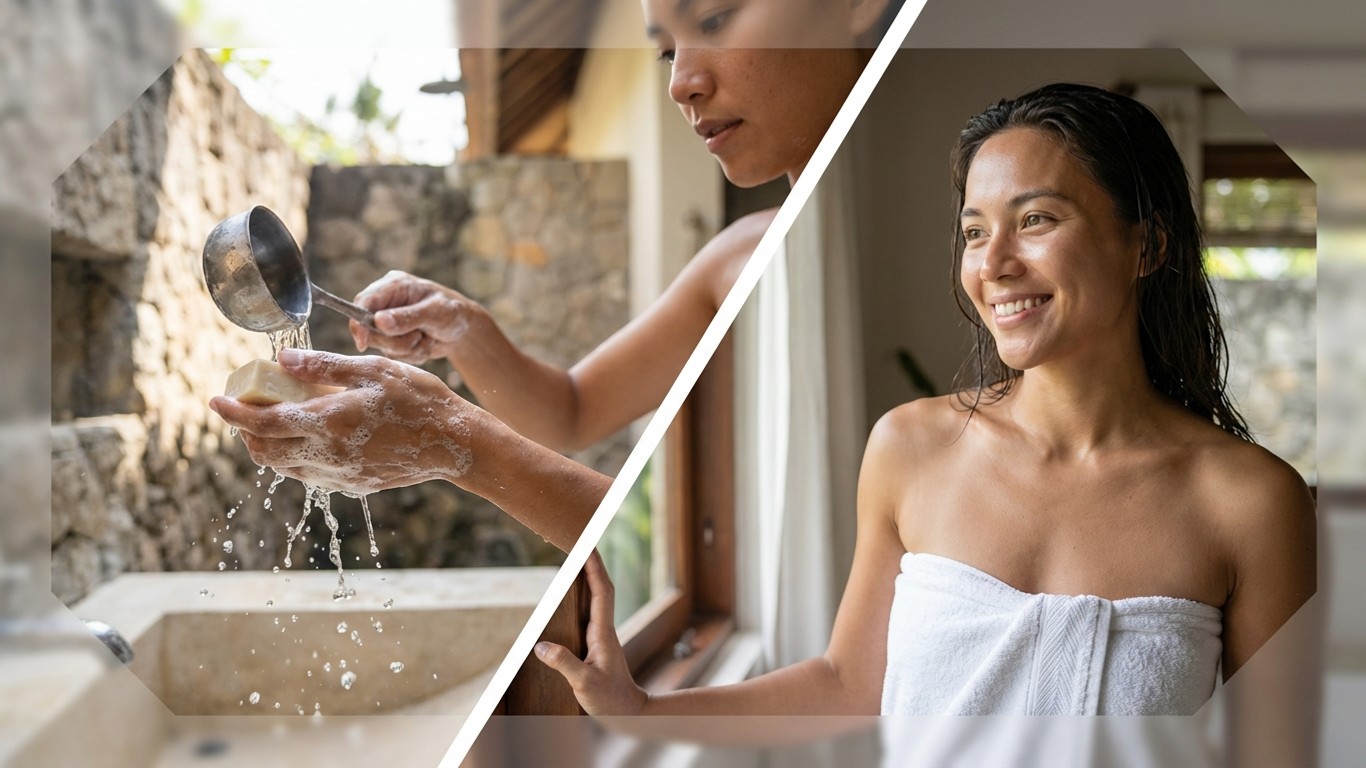 manfaat sabun untuk siraman