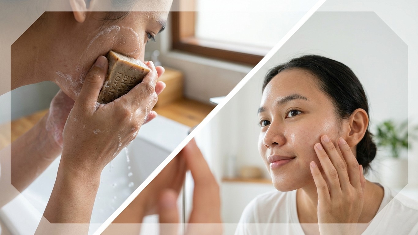 manfaat sabun wajah bha lokal