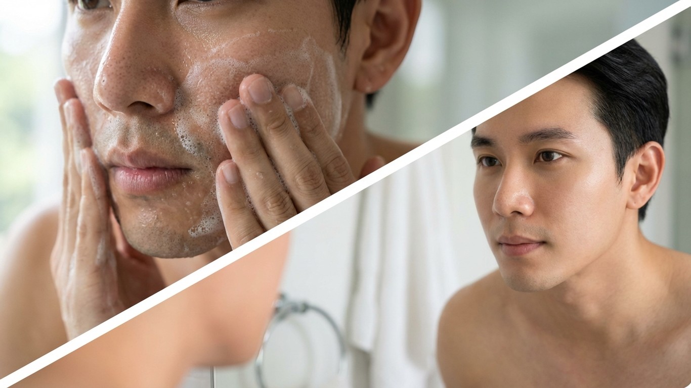 manfaat sabun wajah dengan myristic acid