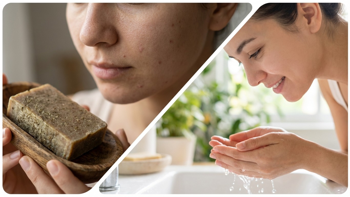 manfaat sabun wajah herbal