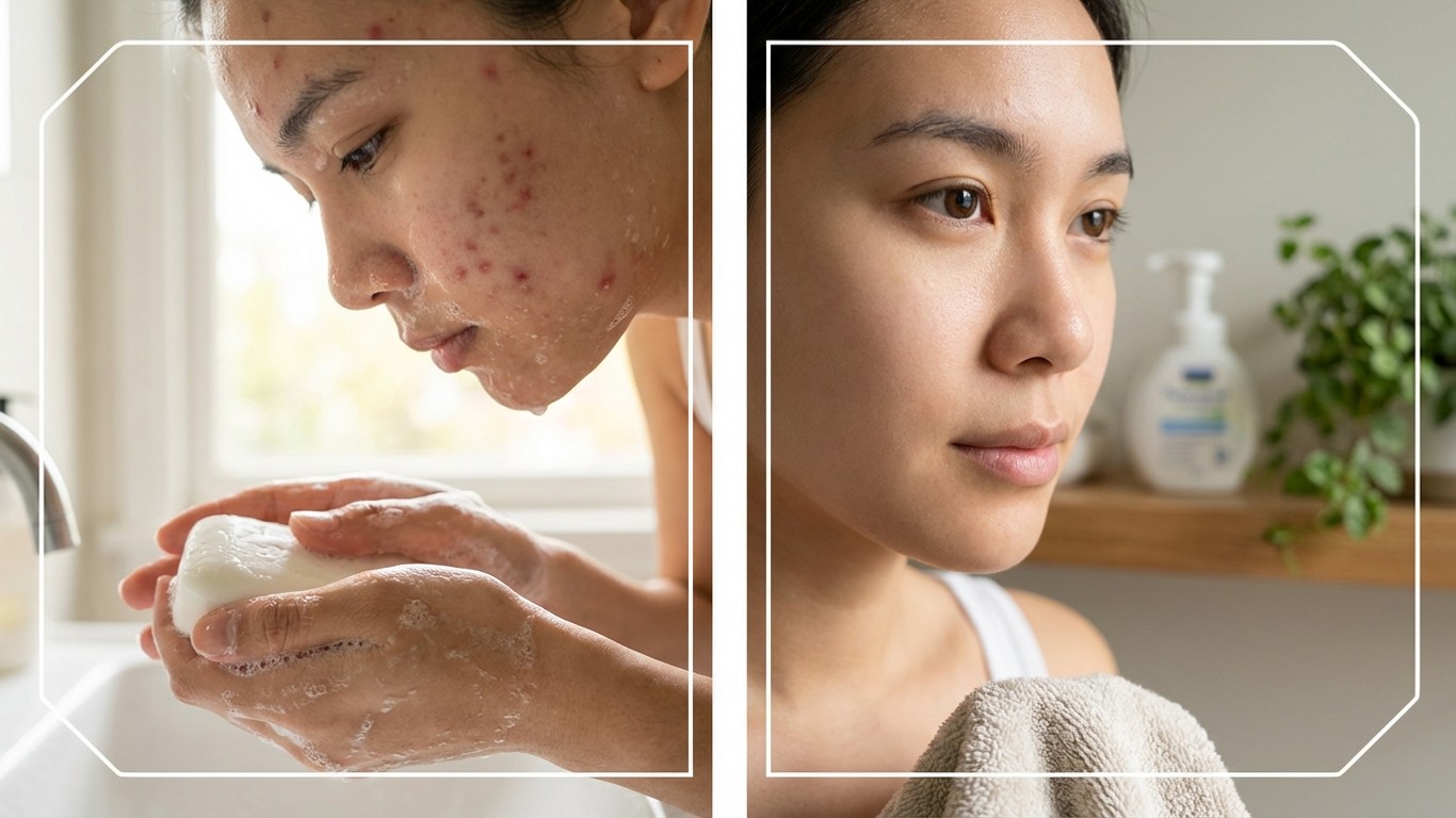 manfaat sabun wajah yang ampuh menghilangkan jerawat