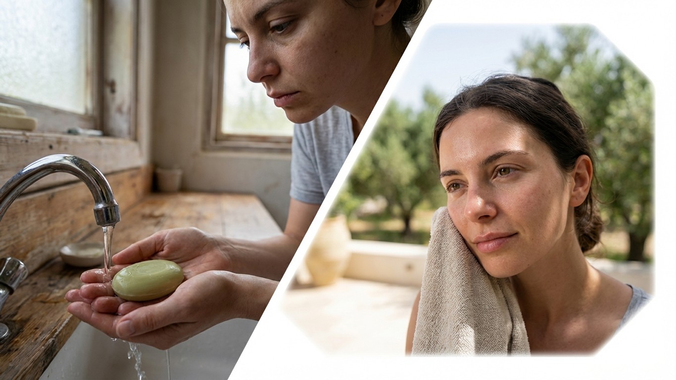 manfaat sabun wajah zaitun