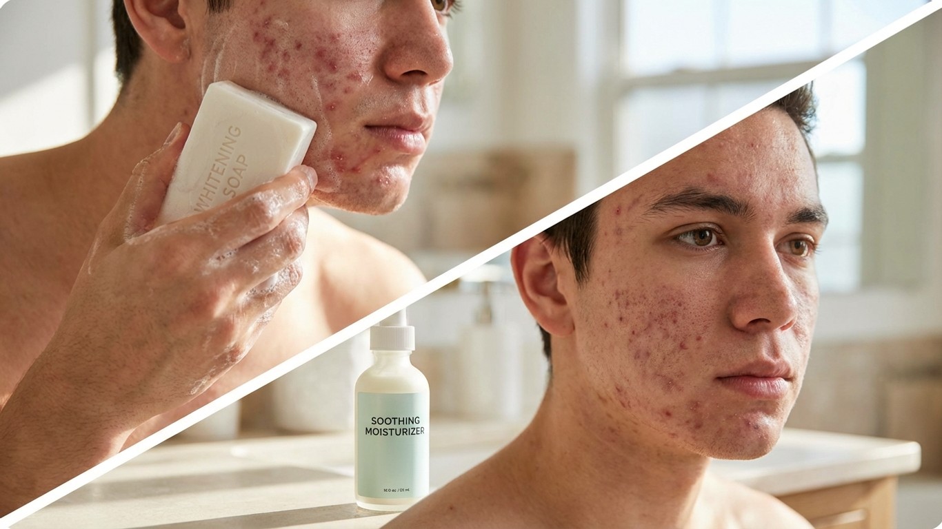 manfaat sabun whitening apakah aman untuk kulit berjerawat