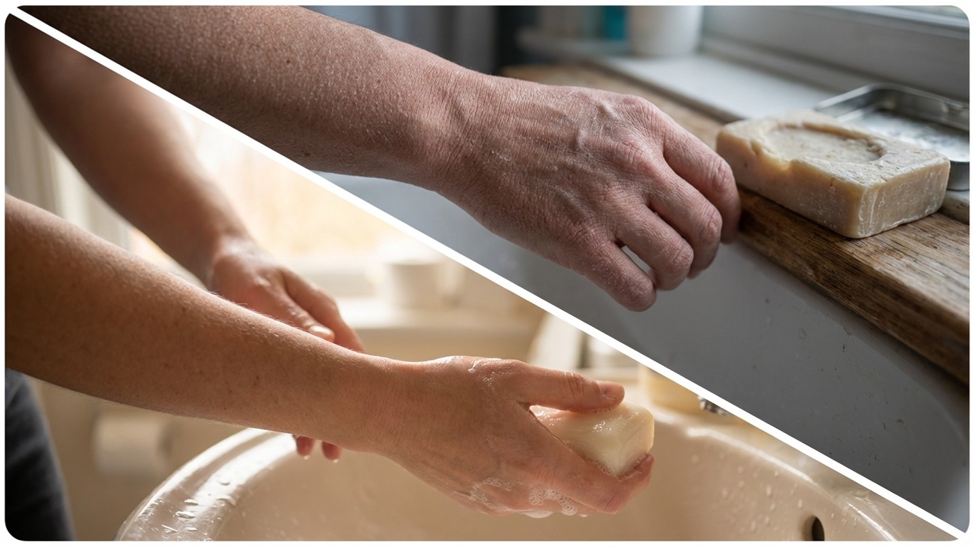 manfaat sabun yang cocok untuk kulit dehidrasi