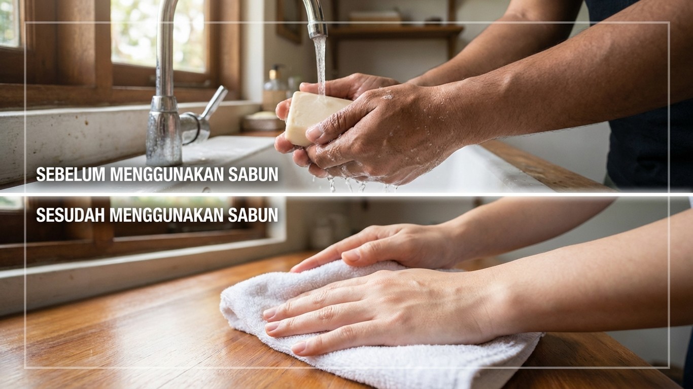 manfaat sabun yang membuat kulit putih